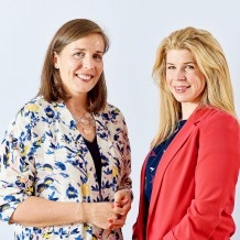 Head shots of Laura Smith and Jenny Allen