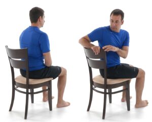 Chair stretch