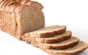 loaf of bread sliced up