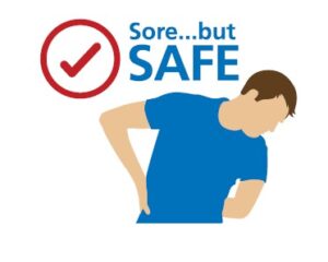 sore but safe posture