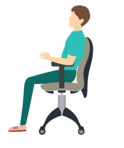 moving and changing positions can be helpful