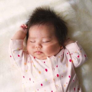 baby in deep sleep