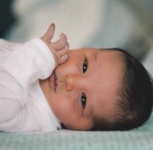 baby in awake state