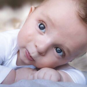 baby in quiet alert state