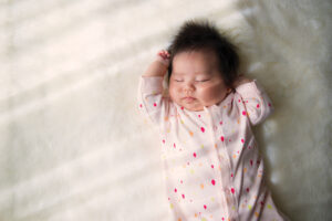 baby in deep sleep