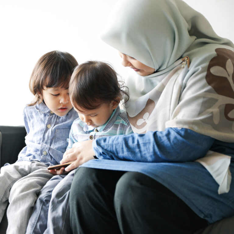 My toddler and me