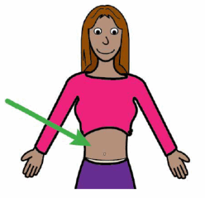 Show skin when injecting