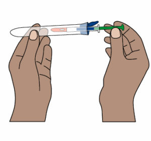 giving the injection