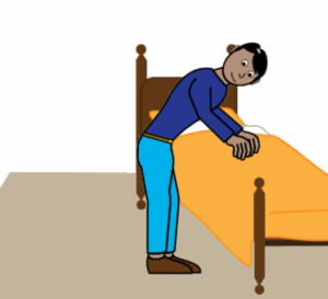 standing position