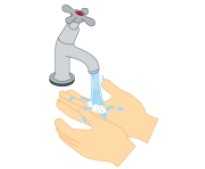washing hand