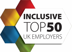 Logo for top 50 inclusive companies