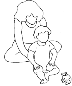 Sitting independently