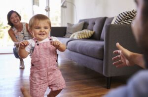 walking independently