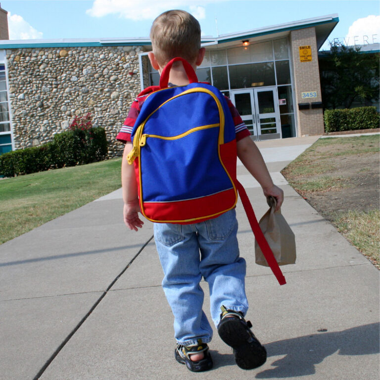 School aged children (4 to 11 years)