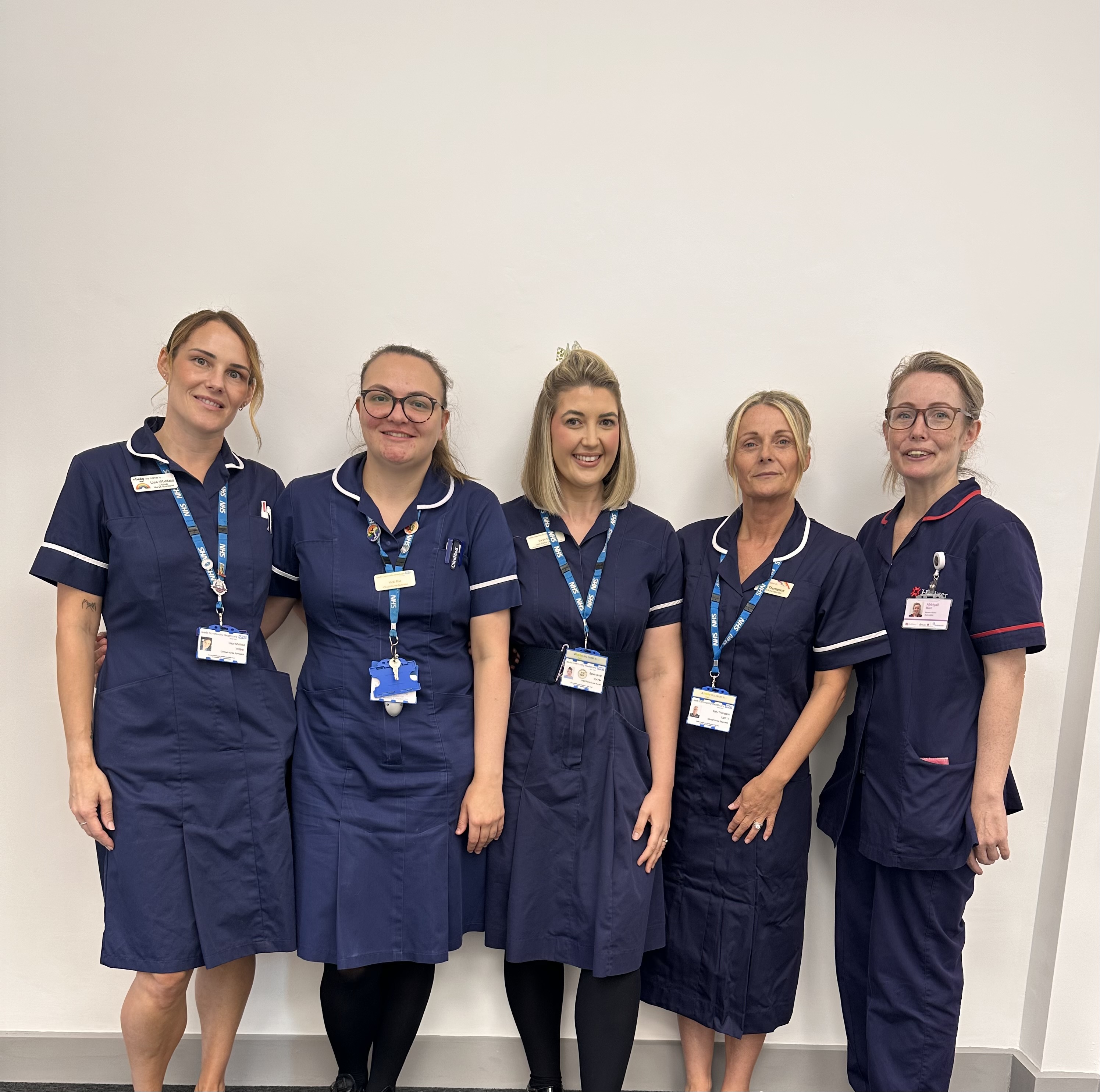 Group of nurses smiling