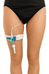 Illustration of a catheter valve